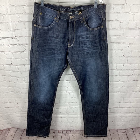 NWT PD&C Men’s Relaxed Fit Denim Jeans Men’s Size 34x32 - Picture 2 of 10